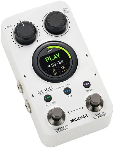 Mooer GL100 Groove Loop&Drum Station Педаль эффектов Лупер/Драм-машина.